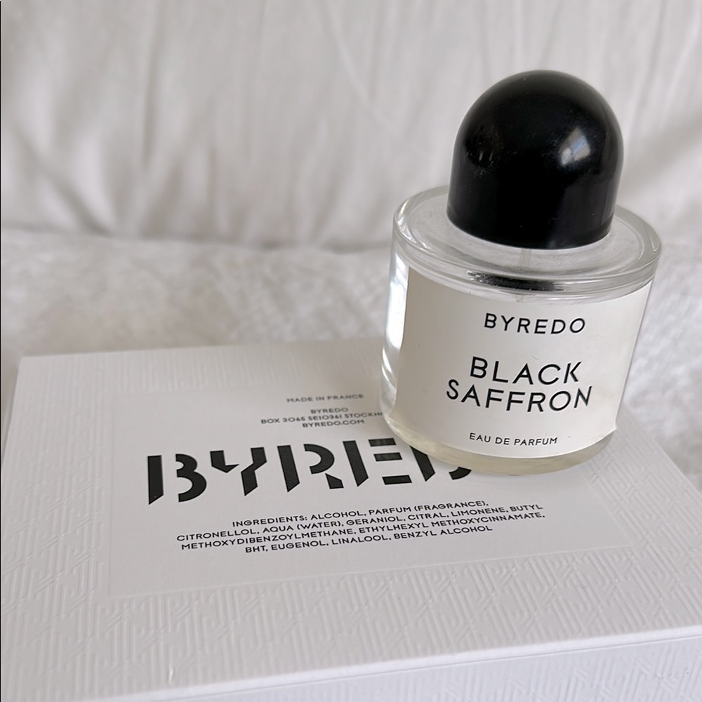 Byredo Black Saffron 50ml *EMPTY* Bottle + Box